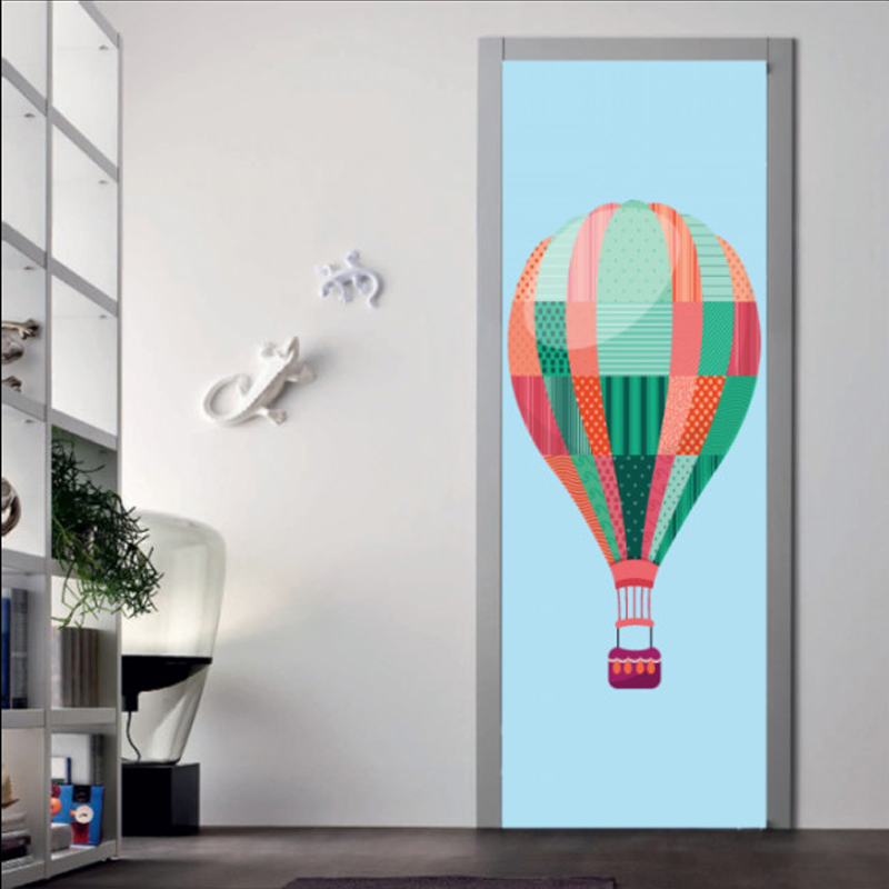 Αυτοκόλλητο πόρτας με Αερόστατο